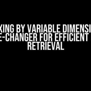 Indexing by Variable Dimension: A Game-Changer for Efficient Data Retrieval